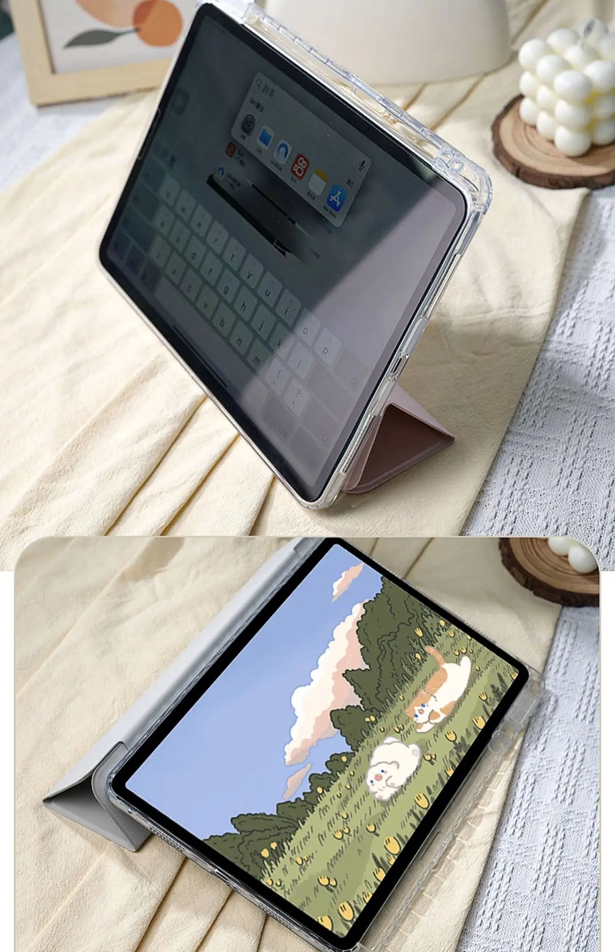 For 2026 iPad Air 11 Case iPad 10th Generation  11th A16  9th Mini6 7 13in iPad Pro11 4 5 10.9in 12.9 M2 M3 M4 M5 Holder Case