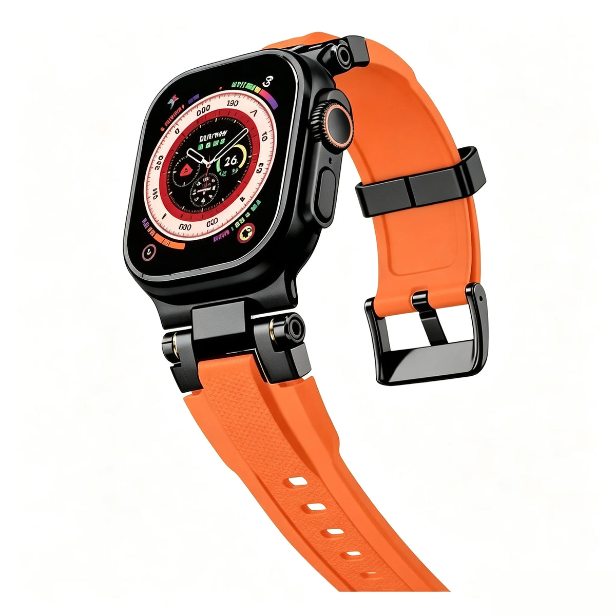 Original Rugged Strap For Apple Watch Ultra 2 3 4 Band 44mm 45mm 46mm 49mm Bracelet iWatch Series 12 11 10 9 6 SE Sport Bands