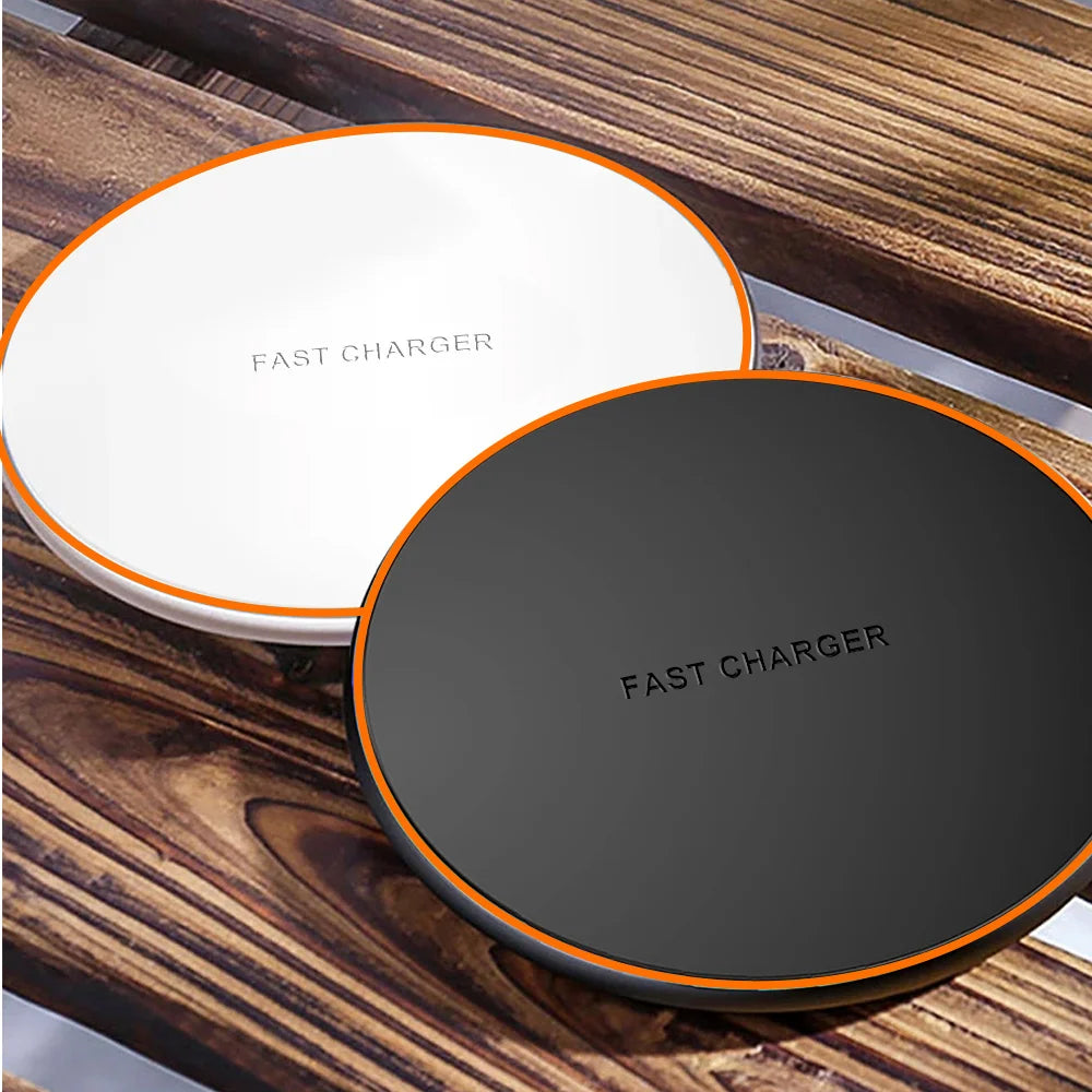 30W Fast Wireless Charger Compatible with iPhone 17‑12 Pro Max, Galaxy S25‑S20, Huawei, Xiaomi & Google Pixel