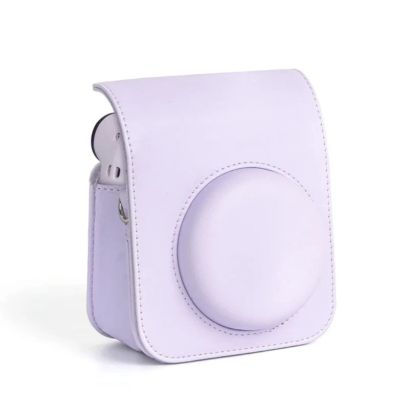 For Instax Mini 12 Camera Case PU Leather Soft Protective Case Trave Bag for Fujifilm Film Camera Bag with Shoulder Strap new
