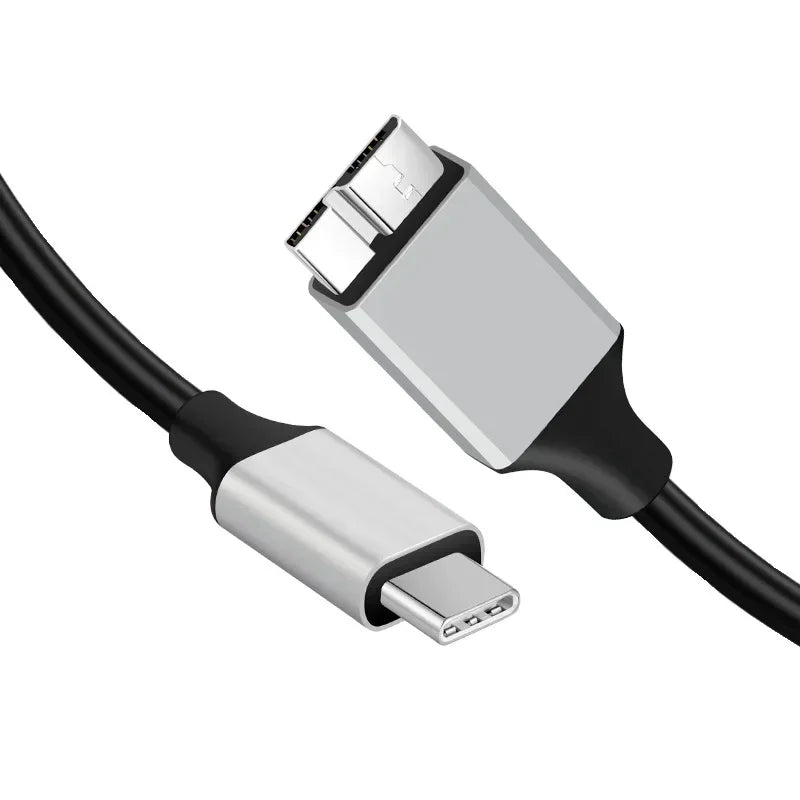 Type USB C To Micro B Cable 10Gbps Fast Data External Hard Drive Disk Cable for SSD HDD PC MacBook Pro 0.2m 0.3m 1m
