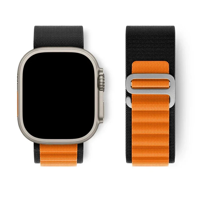 Alpine Loop for Apple Watch Ultra 2 Band 44mm 45mm 49mm 40mm 41mm 42mm nylon Trail bracelet correa Series 10 9 8 7 6 5 se Strap