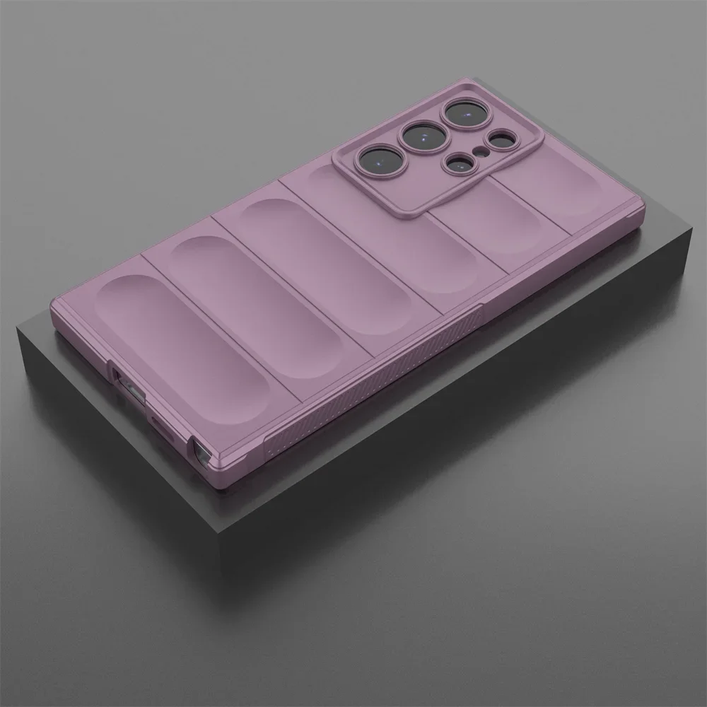 Armor Shockproof Case For Samsung Galaxy S26 S25 S24 S23 Ultra Plus S26Edge S26Pro S25Edge S25FE S24FE Soft Silicone Matte Cover
