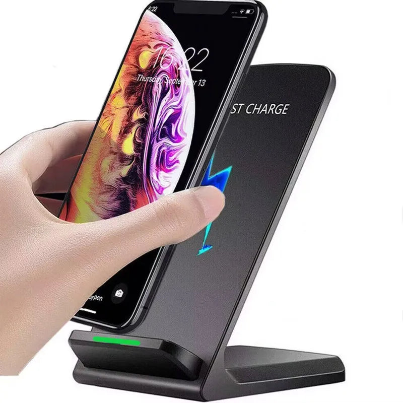 Wireless Charger Station Earphone Phone Fast Charging Charger Holder For iPhone 16 15 14 13 Pro Max Samsung S24 S23 Xiaomi