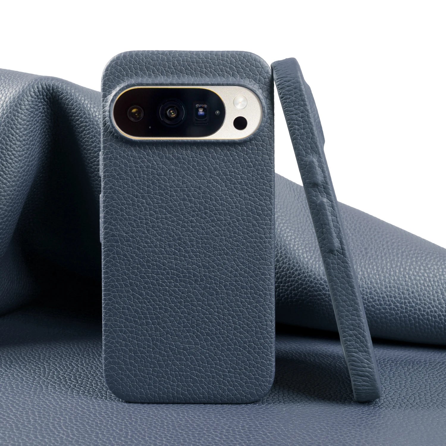 Premium Lychee Pattern Genuine Leather Case For Google Pixel 10 Pro XL Pixel10 9A 8A Pixel 7 8 9 Pro XL Back Cover Phone Case