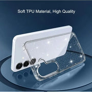 Soft Glitter Case For Samsung Galaxy S26 S25 Edge FE S24 Ultra S23 Plus S22 A56 5G A36 A26 A16 A06 A55 Phone Cover Accessories