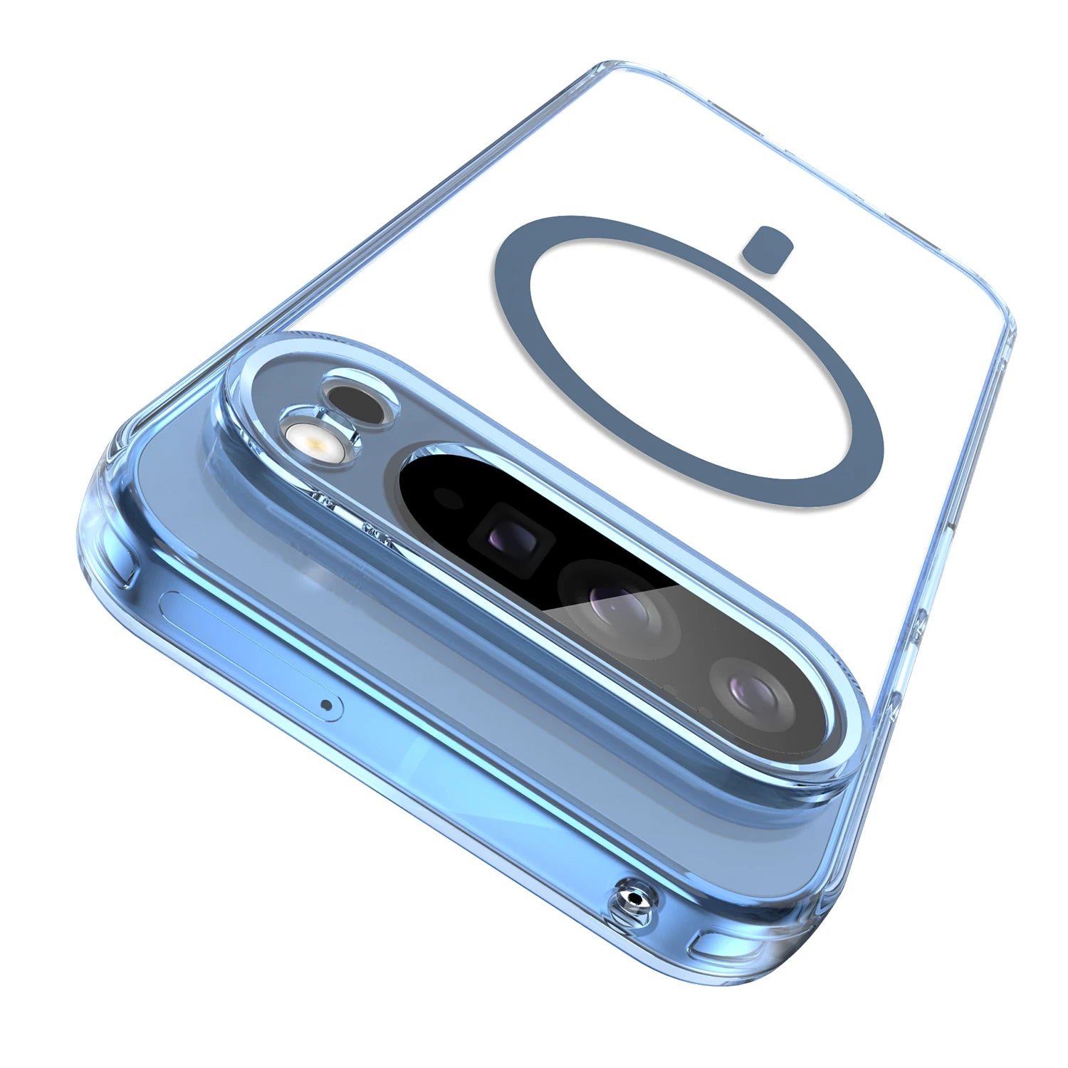Case For Google Pixel 10 9 Pro XL 10A 9A  Funda Camera Protect For Magsafe Wireless Charge Anti-Yellowing Clear Magnetic Cover