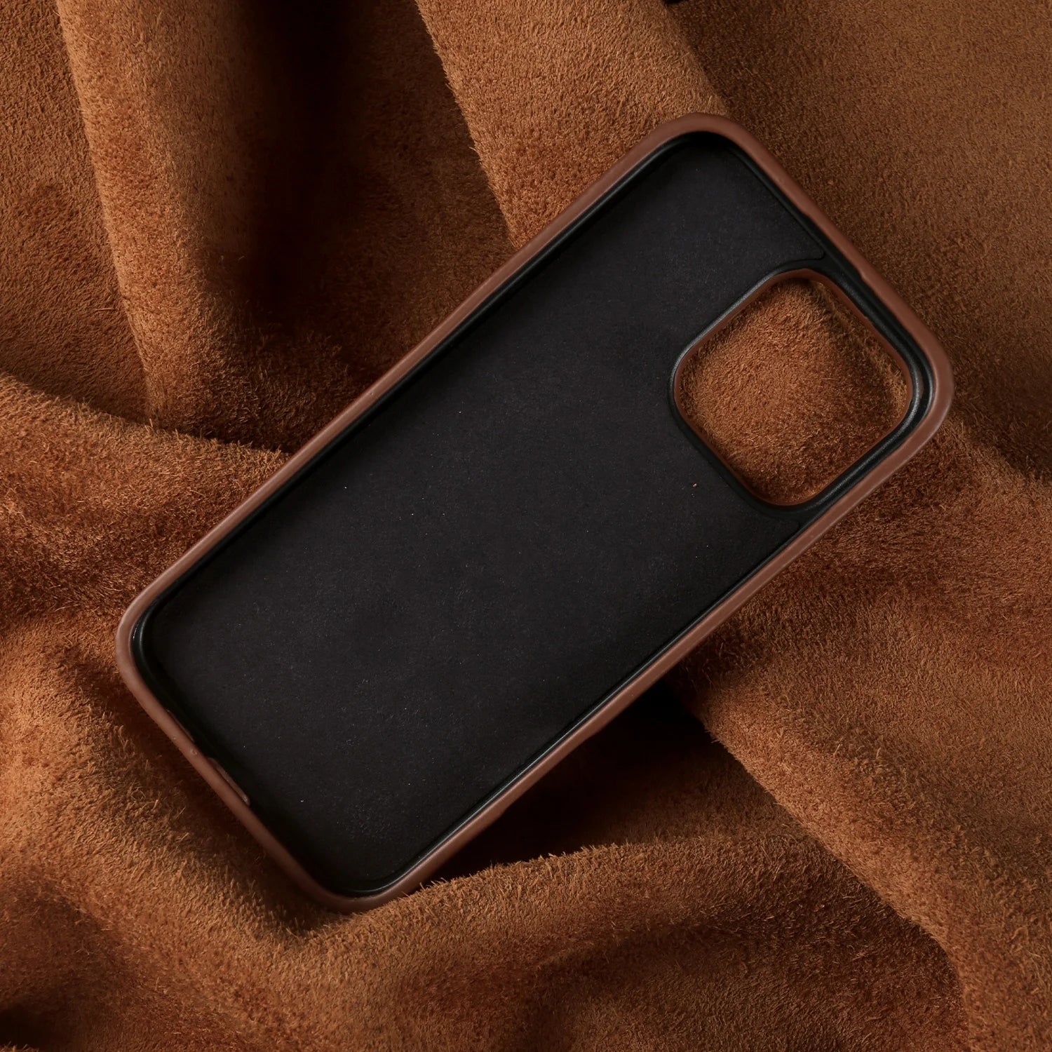 Vintage Full Wrapped Genuine Leather Case For Iphone 16 Pro Max 15 14 13 12 11 Business Oil Wax Magnetic Magsafe Phone Cover