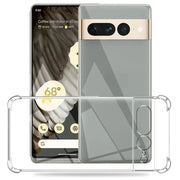 For Google Pixel 6A 7 7Pro Pro 8Pro 9 XL 9A 10 10ProXL 10Pro XL Case Protector Soft Silicone Phone Cover Clear Shockproof Airbag
