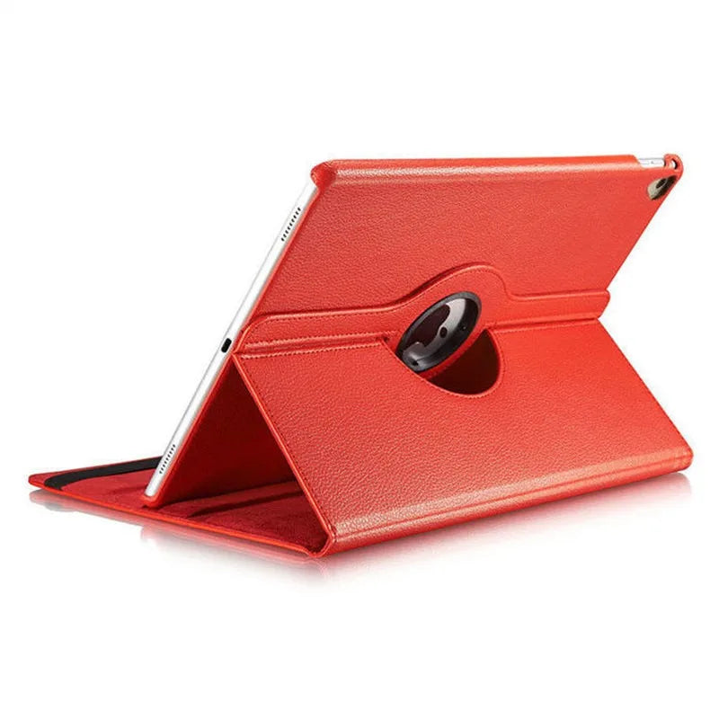 Case For Apple iPad Pro 12.9 2015/2017 360 Rotating Smart Cover iPad Air 13 2024 2025 12.9"2018-22 PU Leather Funda Tablet Shell