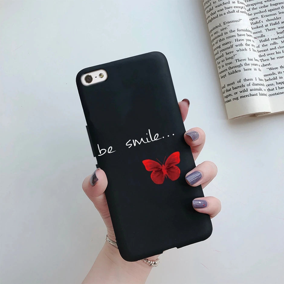 For iPhone 5 5S SE 2016 Case for iPhone 5 S Cover Silicon Cute Painted Case for iphone SE Cover Bumper for iphone 5S Phone Shell