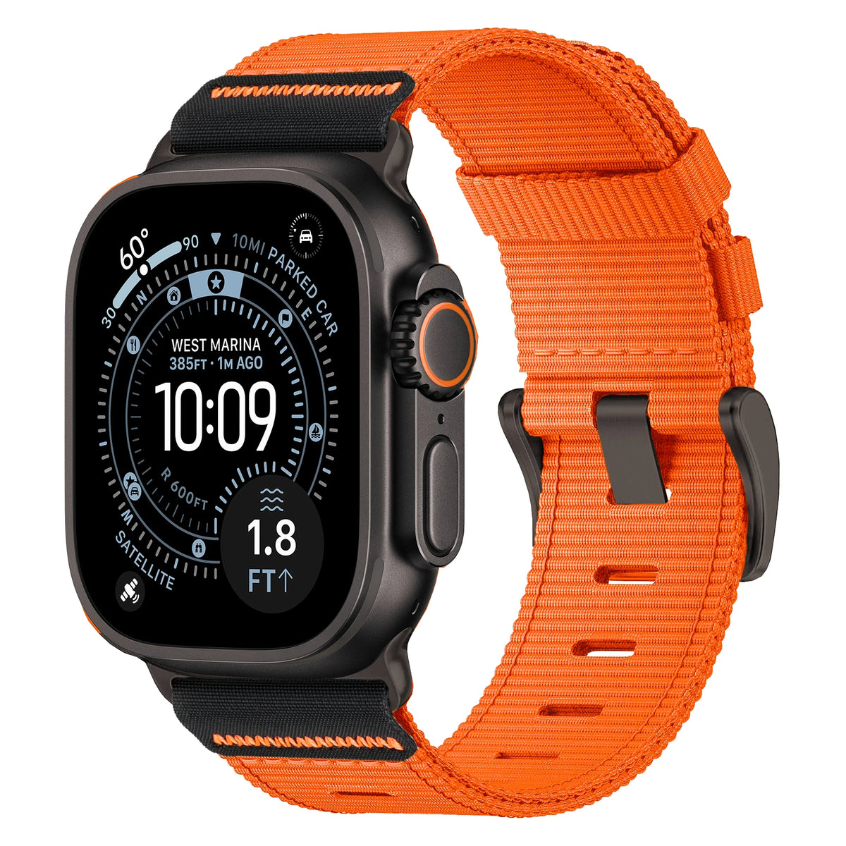 Nylon Bands for Apple Watch 49mm 46 45 44 42mm Sport Bracelet Correa iWatch Series SE 11 10 9 8 7 6 5 Ultra 3 2 Strap