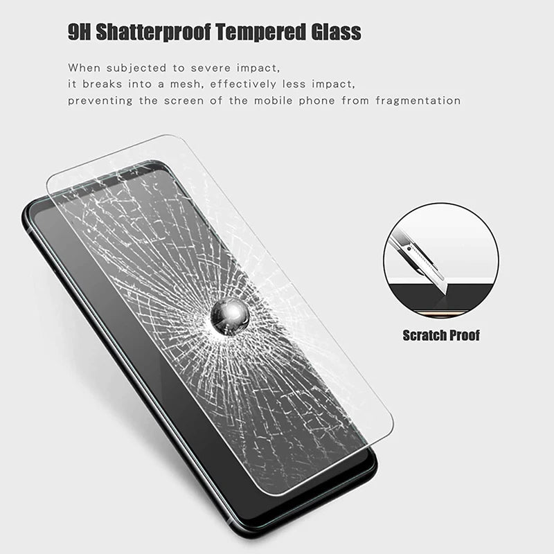 5PCS Tempered Glass for Motorola Moto Edge 30 Neo 20 Pro G13 G23 G53 G73 G22 G32 G52 G72 G82 E13 E32 E22i Screen Protector Film