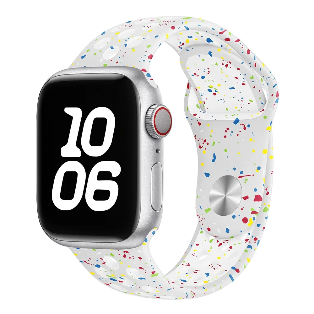 Silicone Strap For Apple Watch Band 46mm 44mm 42mm 45mm 41mm 40mm Ultra 3 2 49mm Bracelet Correa iWatch Series 11 10 9 8 7 SE 3