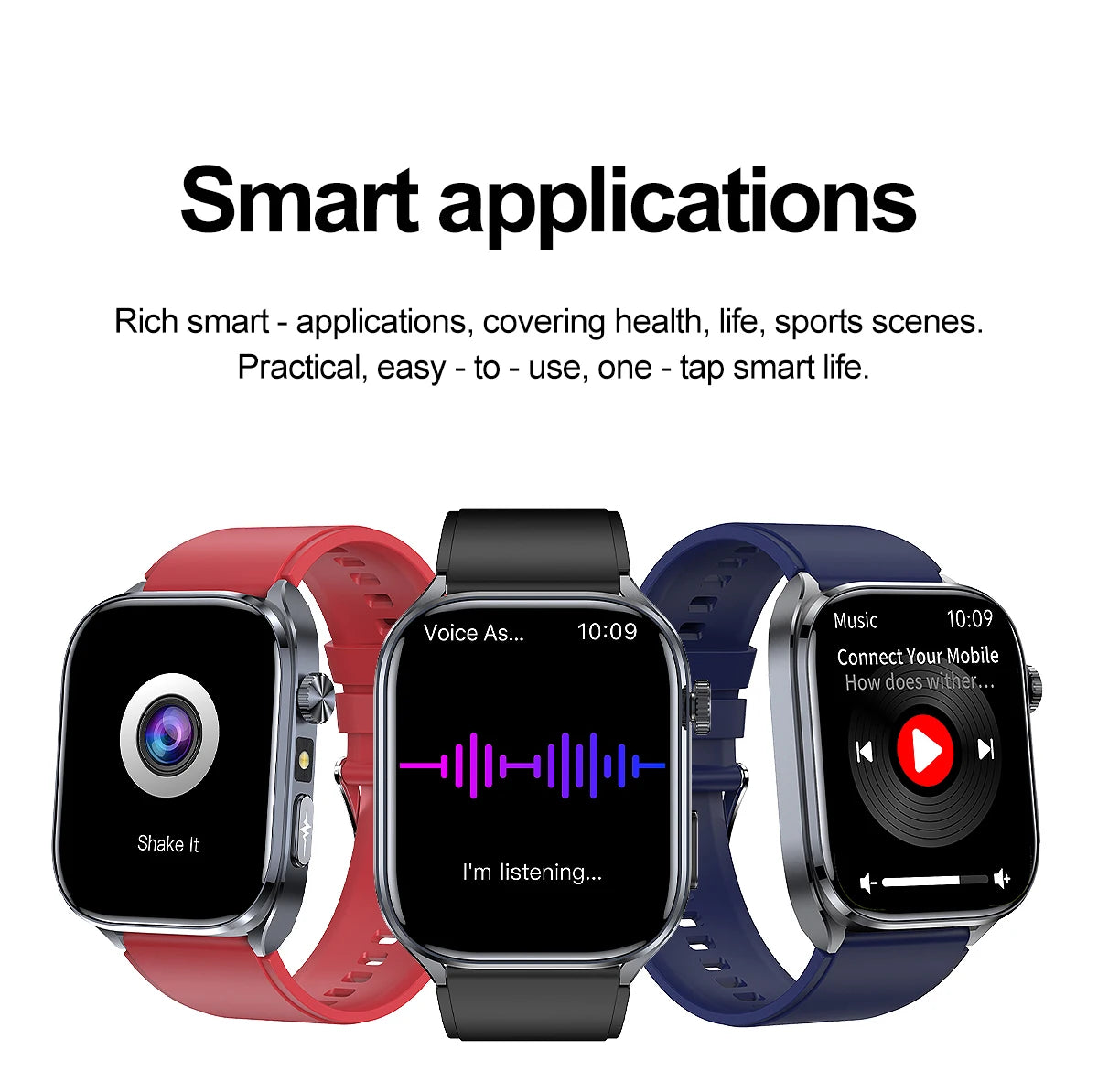 2026 New Accurate ECG Smart Watch Heart Health Analysis Blood analysis Blood Lipid Blood Pressure BT call Smart Watches For Men
