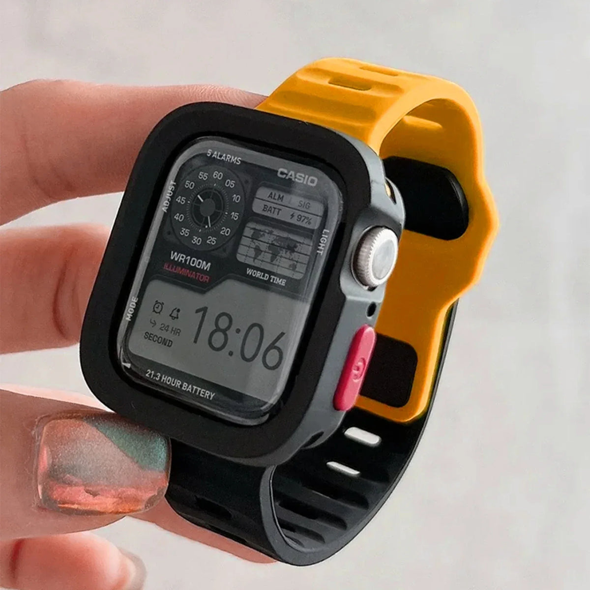 Silicone Case+Strap for Apple Watch Ultra3 49mm Series 11/10 42mm 38 44mm 40mm 45mm 41mm Bracelet Cover for iWatch Series 8 9 7