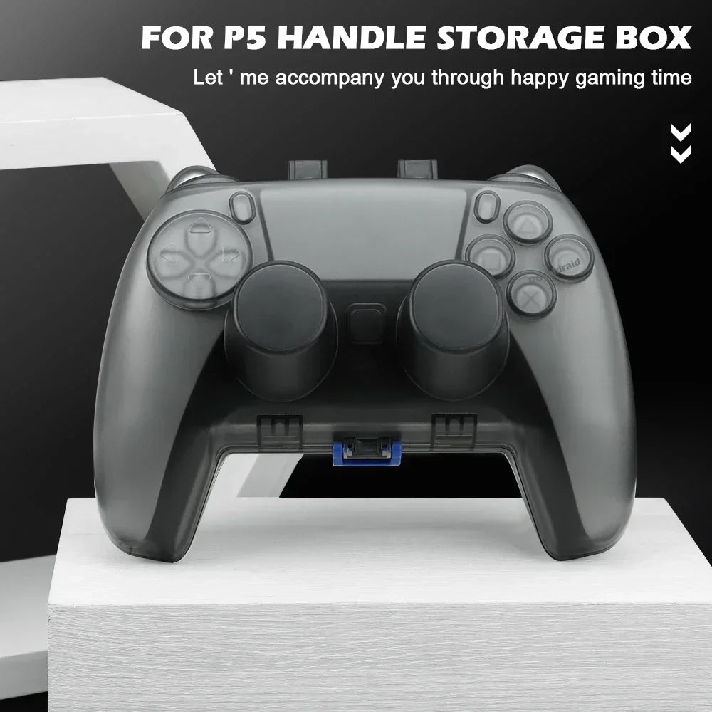 Transparent Handle Protective Storage Case for XBOX Series S/X Controller Dust-proof Cover Shell for PS5/Switch Pro Gamepad