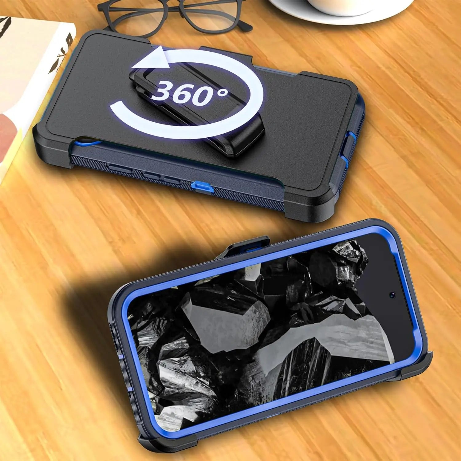 Military Grade OTT Protection Case For Google Pixel 10 9 8 Pro XL Hard Waterproof Raised Camera Bezel Cover with Rotate Clip