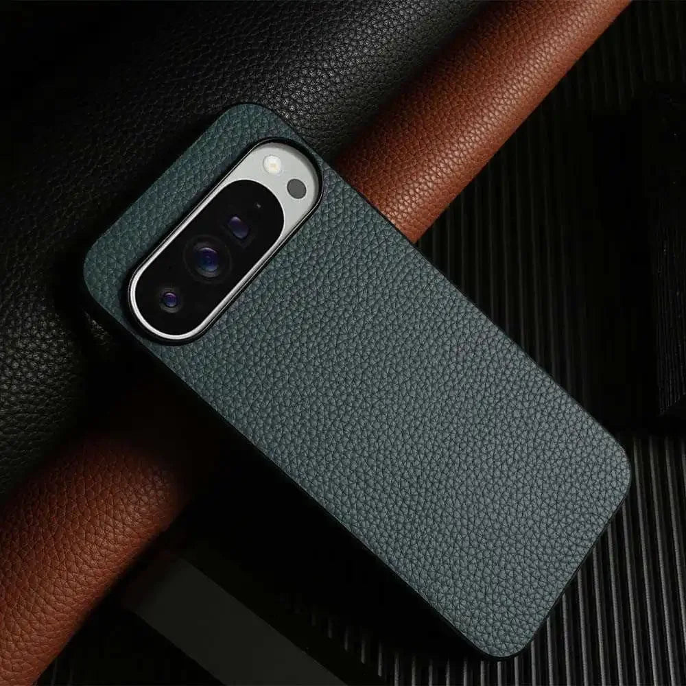 Luxury Pixel 10 Pro Case Business Cowhide Leather Phone Cases For Google pixel9pro 7A 8pro Full Protection Shockproof Back Cover