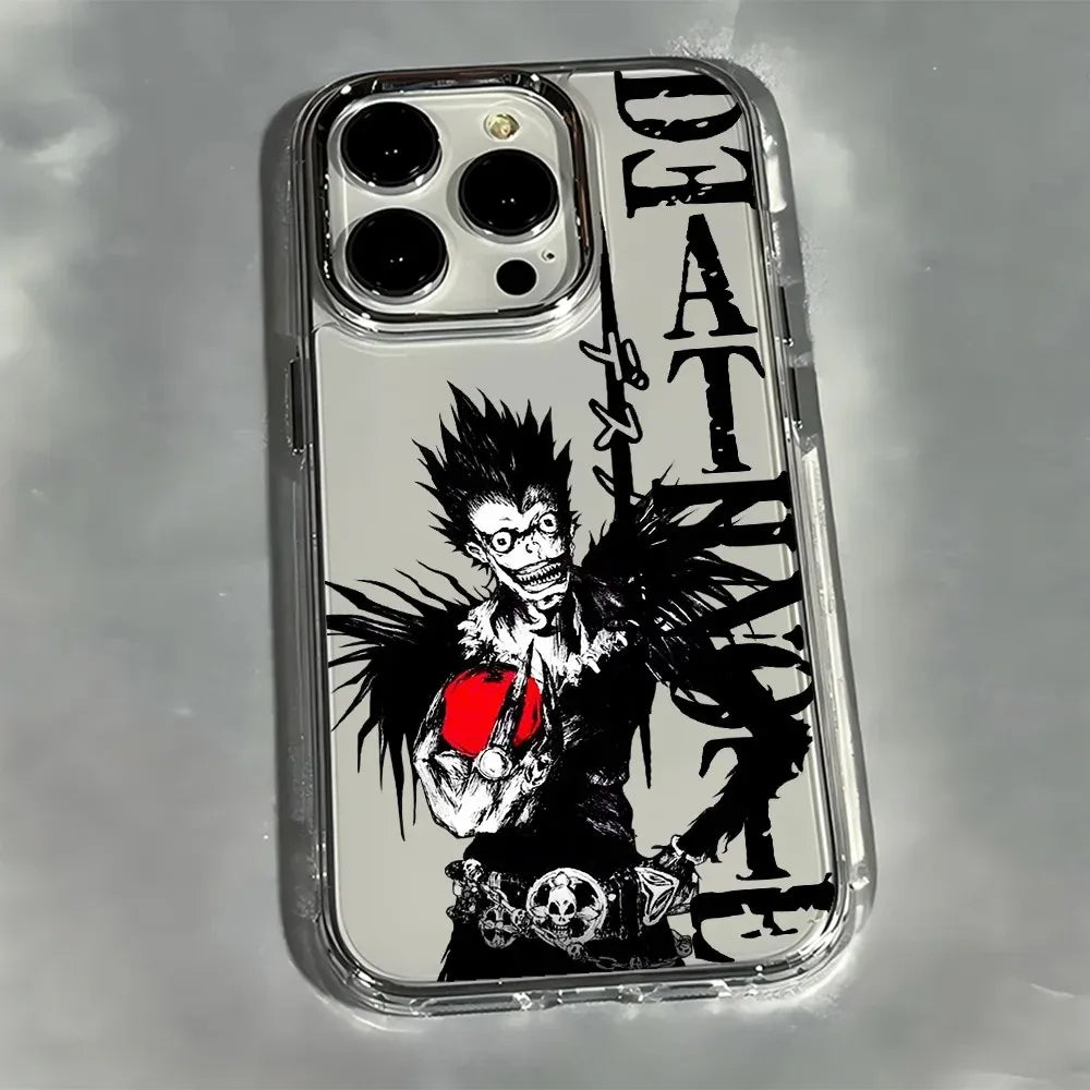 Anime Misa DEATHS NOTES Phone Case For iPhone 17 16e 16 15 14 13 12 11 mini Pro Max X XR XSMAX 8 Air Plus Transparent Soft Cover