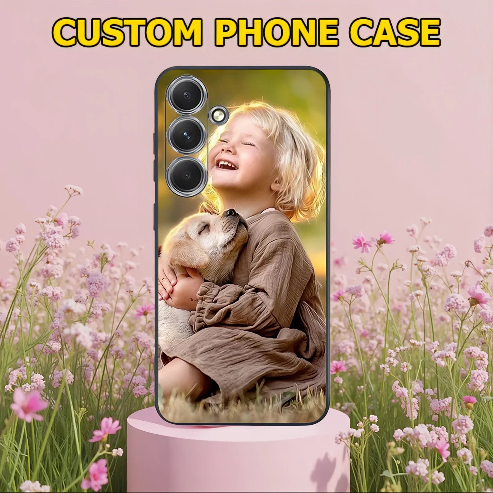 Customized DIY Phone Case For Samsung Galaxy A55 A54 A53 A52 Case A35 34 S26 S25 S24 S23 S22 S21 S20 Ultra Plus TPU Soft Cover