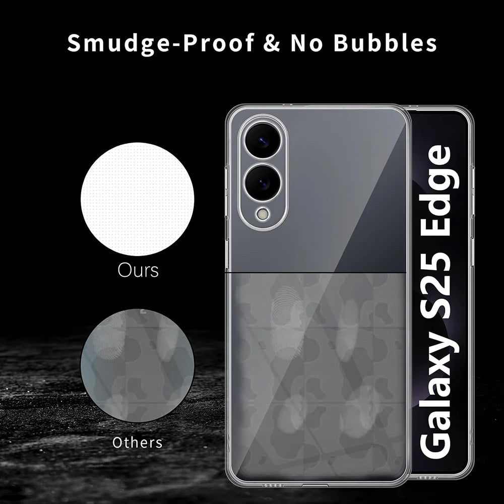 Full Camera Cover Protection Silicone Soft Case For Samsung Galaxy S25 Edge S24 S23 S21 S20 FE S22 Ultra Plus Ultra Thin Cover