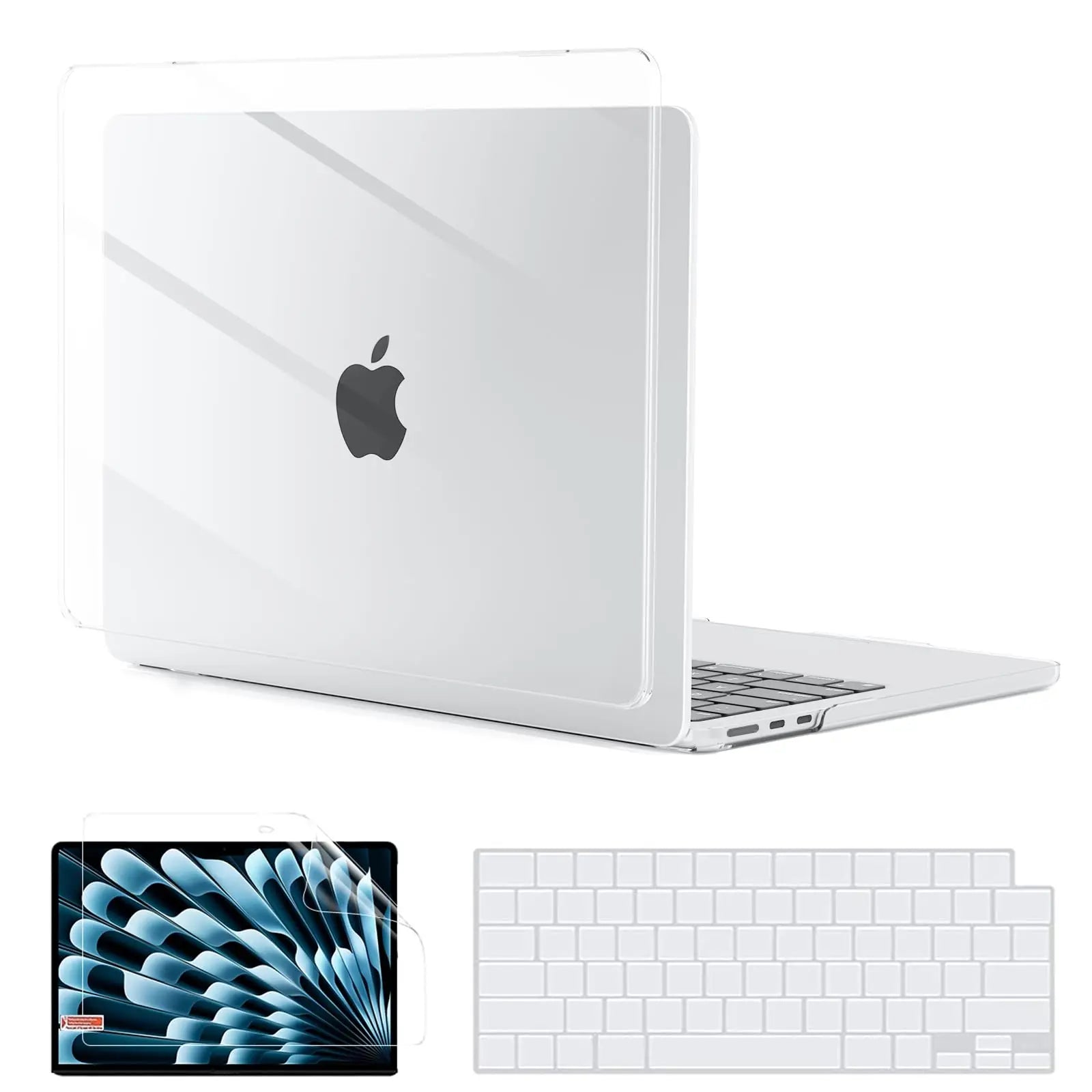 Screen Protector Laptop Case For MacBook Air 13.6 M5 M4 Chip A3449 A3240 A2681 A3113 M3 Pro 13 A2338 Air 13 A2337 Keyboard Cover