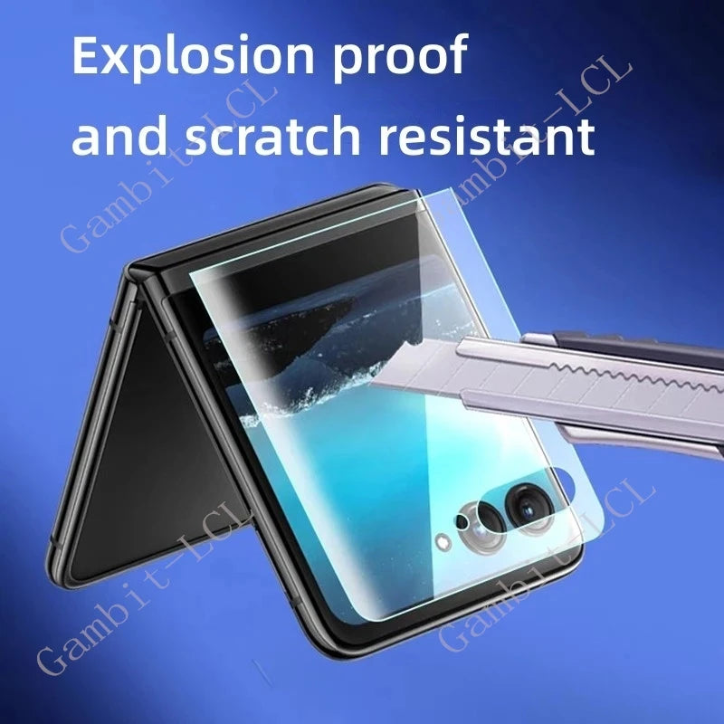 2in1 HD Full Hydrogel Film For Motorola Razr 50 Ultra 40 2019 2020 2022 50Ultra Razr40 Plus Protective Screen Protector Cover