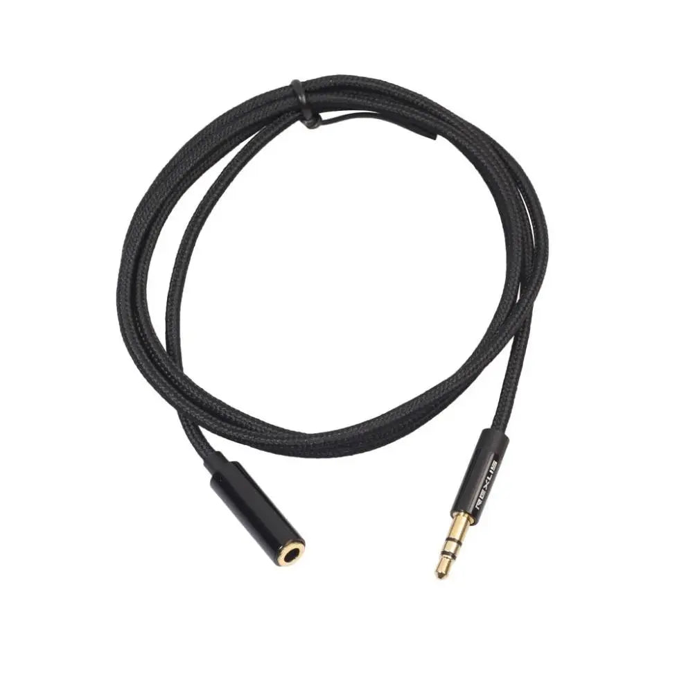 Gold Plated Plug 3.5mm Jack Earphone Aux Cord Audio Extension Cable Extender Male to Female For PC Laptop Phone Car Speaker