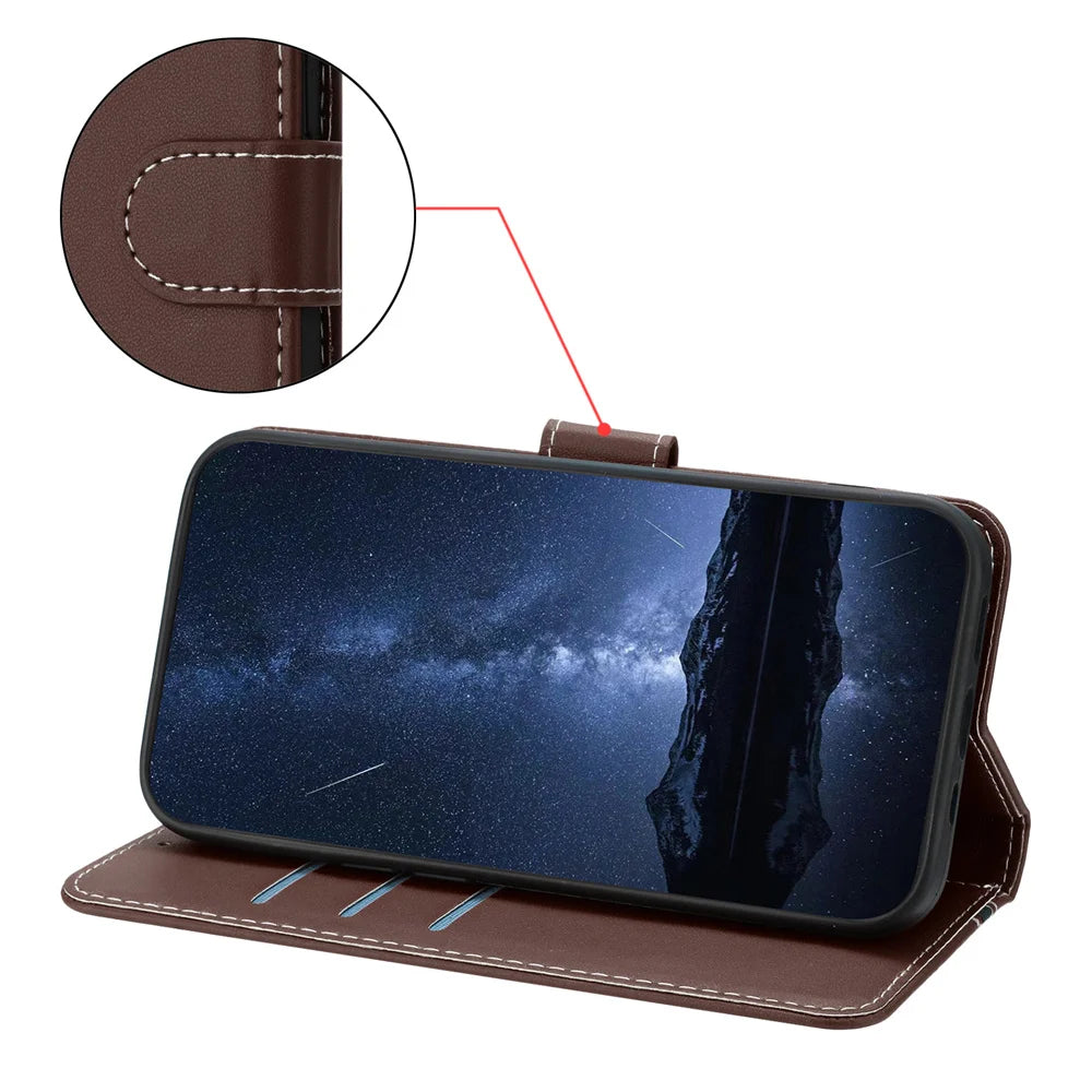 Ultra-thin Leather Case For Google Pixel 6 7 8 9 Pro XL 5 9A 8A 7A 6A 5A 8Pro 7Pro Magnetic Flip Book Card Holder Wallet Cover