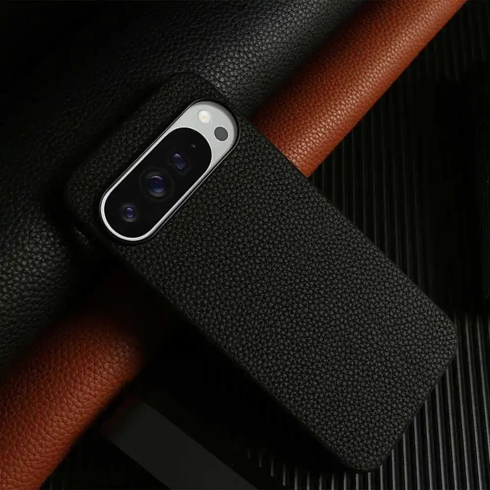 Luxury Pixel 10 Pro Case Business Cowhide Leather Phone Cases For Google pixel9pro 7A 8pro Full Protection Shockproof Back Cover