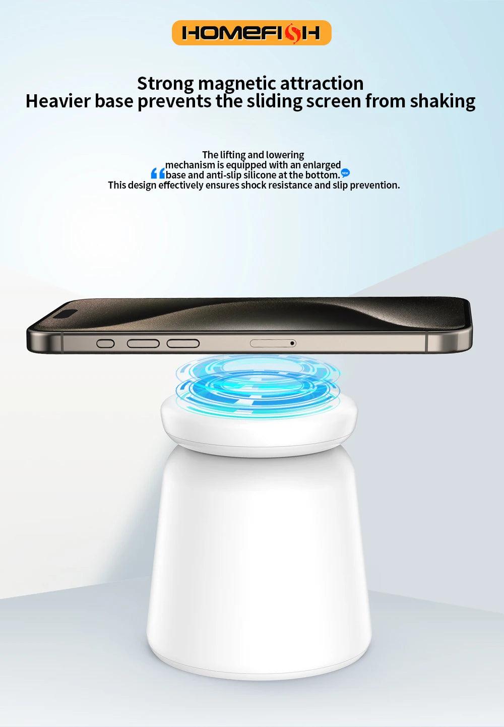 Three-in-one wireless magnetic charger stand fast charging base is suitable for iPhone IWatch 9 8 7 6