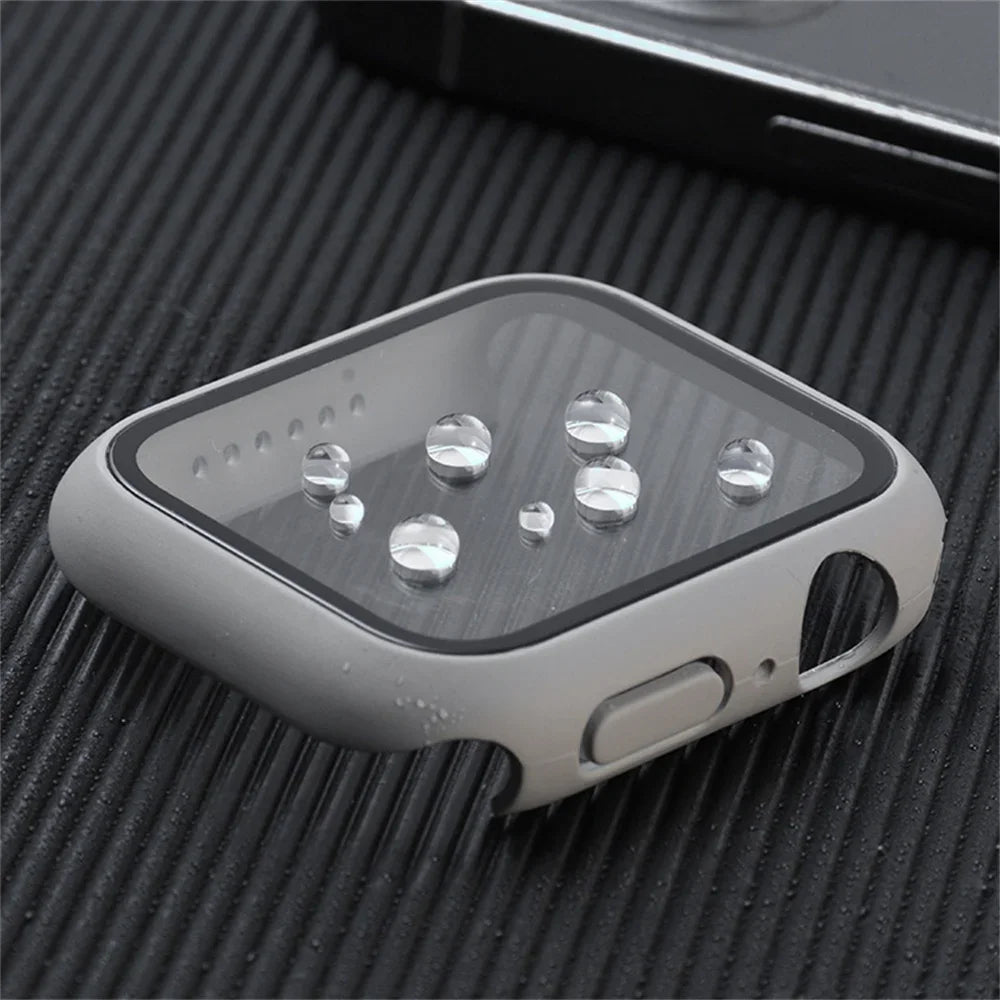 Watch strap+Case+glass For apple watch band 44mm 40mm 38/42mm Candy bracelet iwatch ultra2 49mm serie 9 8 7 6 5 4 3 Se 41mm/45mm