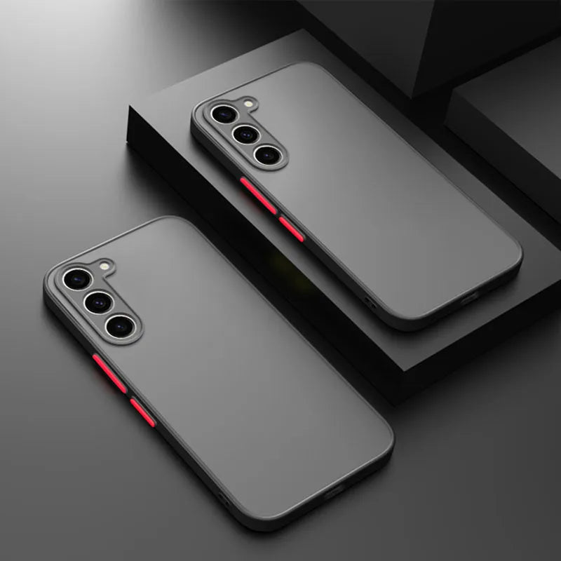 New Armor Case Cover For Samsung Galaxy S26 S25 S24 S23 S22 S21 S20 S10 Fe Plus Ultra S10E Note10 Note20 Plus UltraMatte Bumper