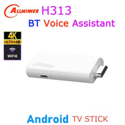 Android TV Stick H96 Max H313 Allwinner Quad Core 4K Wifi6 BT Voice Assistant Remote Control Media Player Smart TV Box