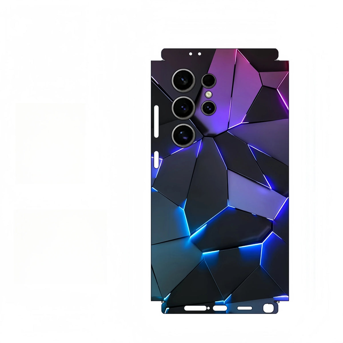 Colorful Decal Skin for Samsung Galaxy S24 S26 S25 Ultra Plus S25 Note20 Back Screen Protector Cover Wrap Stones Sticker