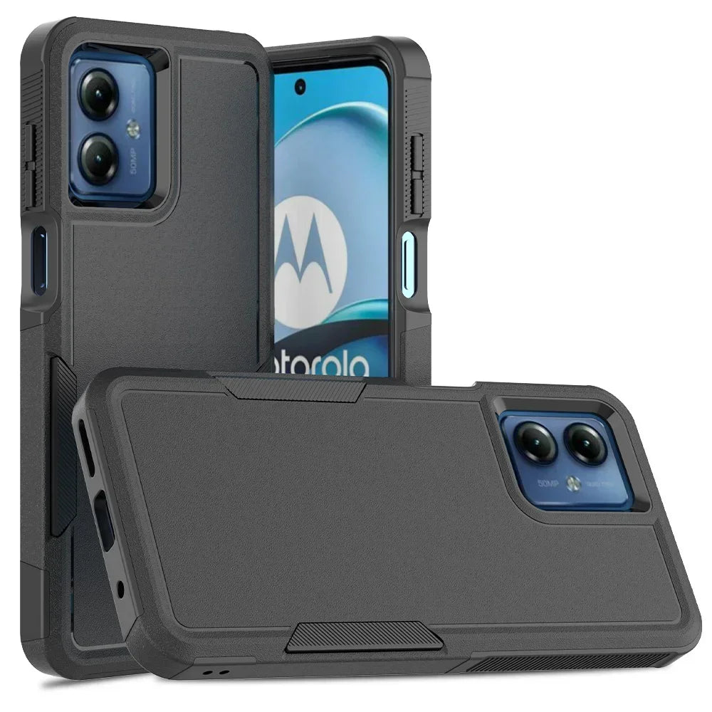 Rugged Armor Shockproof Phone Case For Motorola Moto G Stylus 5G 2025 Power 5G 2025 Play 2024 2023 PC+TPU Protection Back Cover