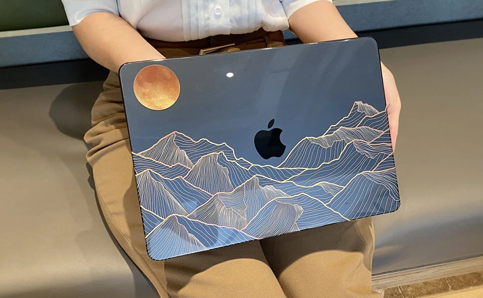 Creative Laptop Case For Macbook Neo 2026 Air13.3 A2337 Pro13.3 A2338 Pro14 A3112 Air13.6 A3113 Air15 Transparent Hard Shell