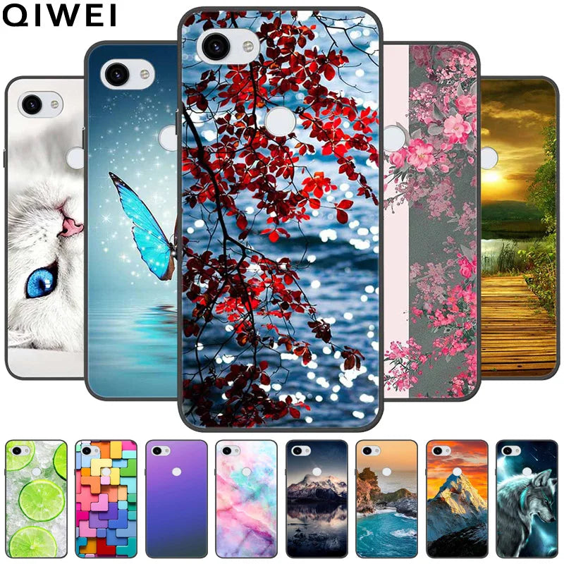 Phone Cases For Google Pixel 3a XL Case Shockproof Silicone Soft TPU Coque for Google Pixel 3 XL Pixel3 Pixel3A 3XL Bumper Cover