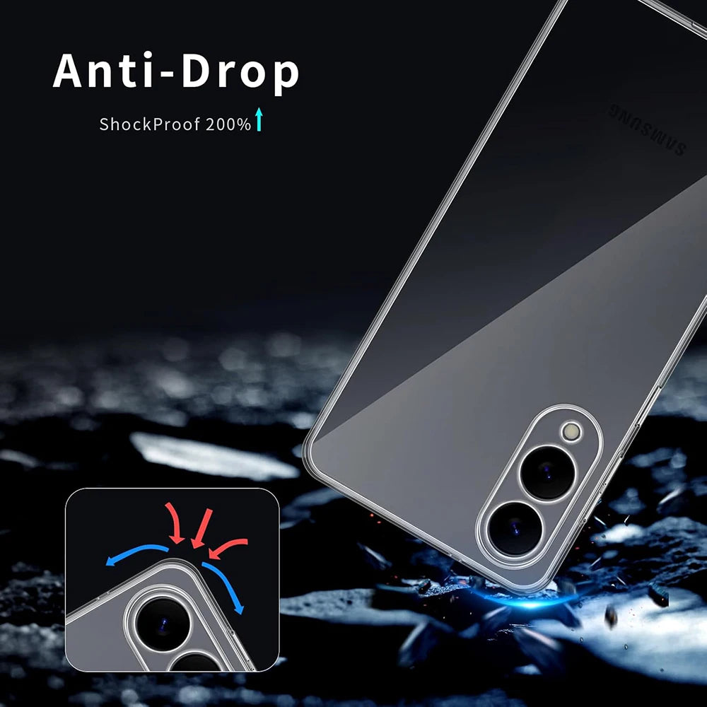 Full Camera Cover Protection Silicone Soft Case For Samsung Galaxy S25 Edge S24 S23 S21 S20 FE S22 Ultra Plus Ultra Thin Cover