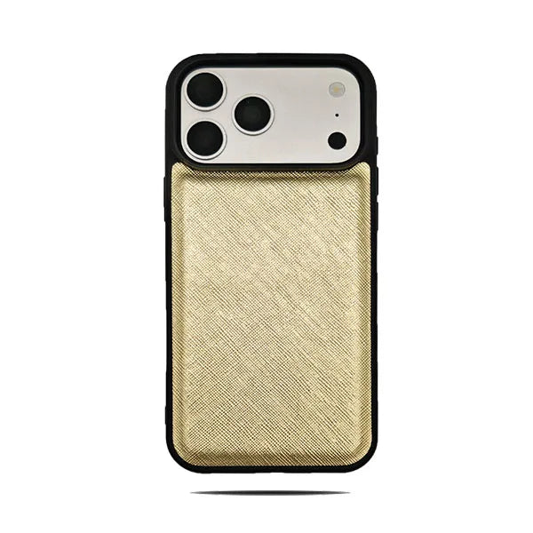 Simple Solid Color Leather Phone Cover For iPhone 17 16 15 Pro Max Business Office Style Case