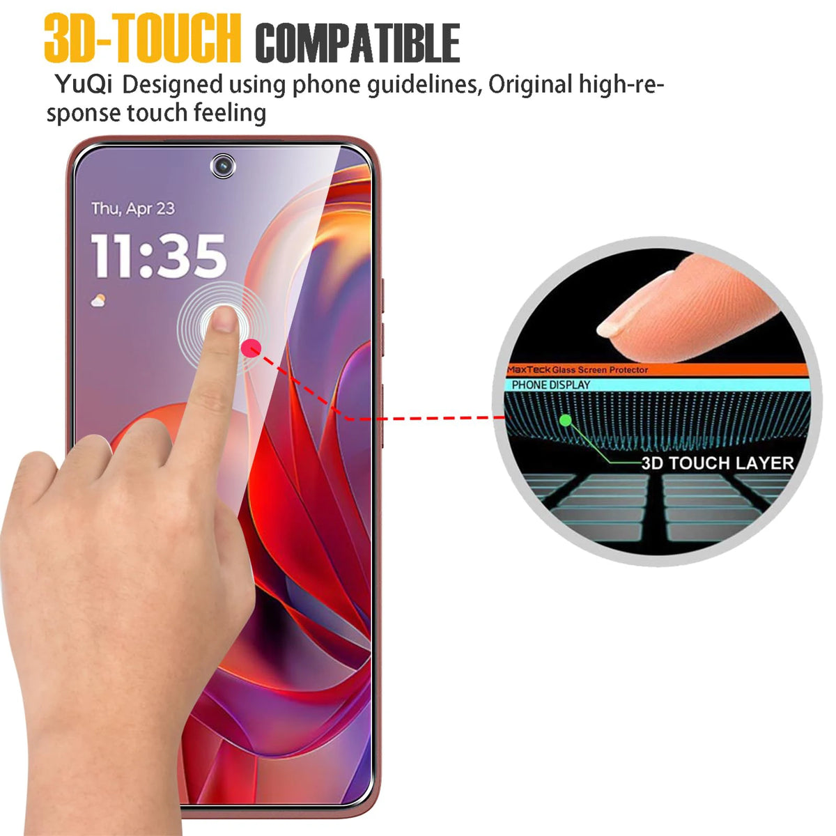 Screen Protector For Motorola Edge 60 Neo 50 Neo Tempered Glass HD 9H Transparent Clear Anti Scratch Case Friendly