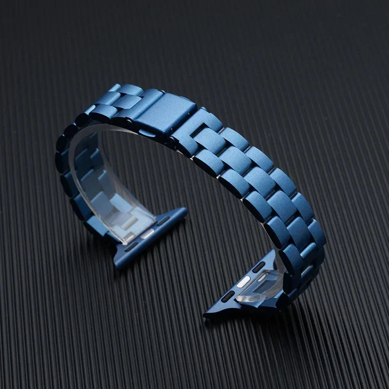 Stainless steel band for apple watch strap series 10 46mm 44mm 45mm 40mm 42-38-41mm Slim Metal bracelet 49mm iwatch 8 7 6 SE 5 9
