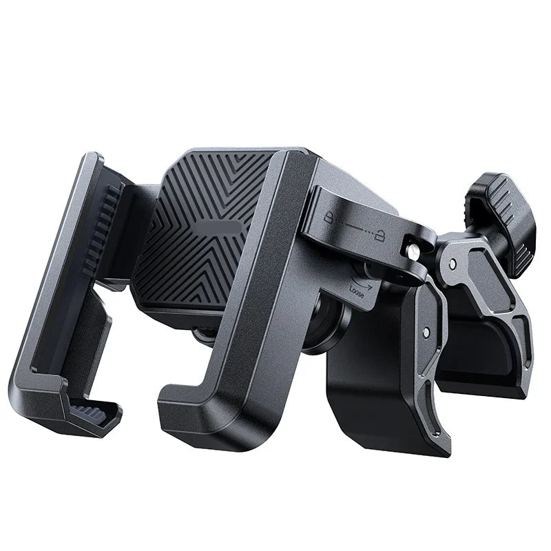 Motorcycle Phone Mount Holder Dual Vibration Dampener Universal Bike Bicycle Phone Mount for 4.7''-7'' Phones