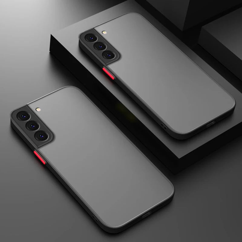 ARMOR Shockproof Matte Case for Samsung Galaxy S20 S21 FE S22 Plus S23 S24 S25 Ultra 5G Bumper Back Cover