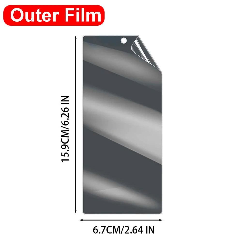 Privacy Hydrogel Film for ZFold8  Anti-Peep Inner Outer Screen Protector for Samsung Galaxy Z Fold 8 Ultra 5G Soft Hydrogel Film