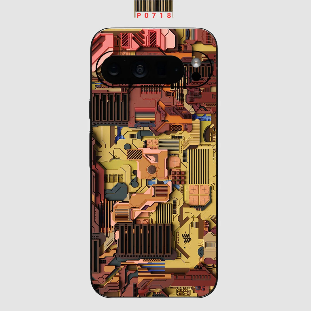 Colorful Skin for Google Pixel 10 9 8 7 Pro 6 6pro Back Screen Protector Film Cover Case Macaroon Wrap Matte Sticker