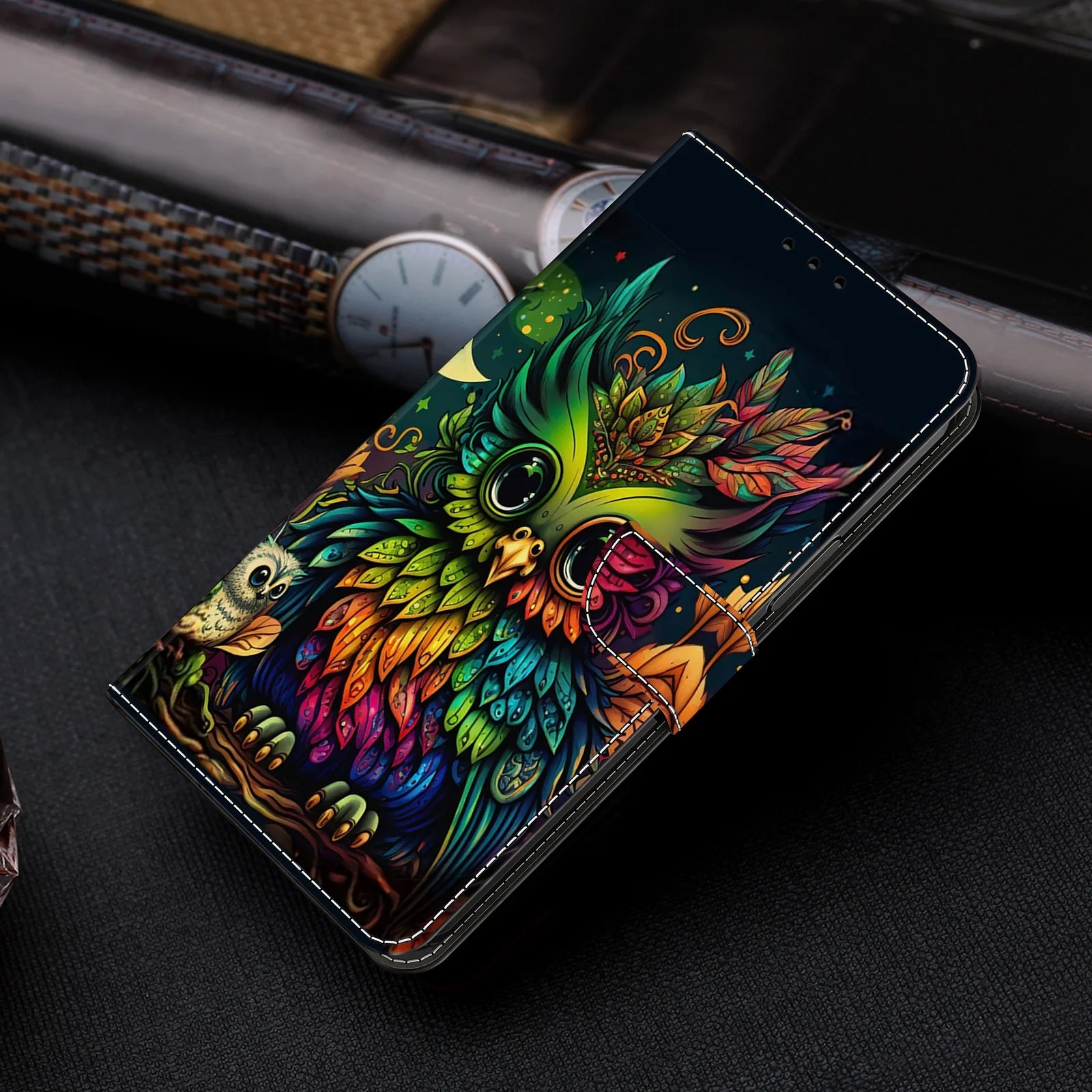 3D Magnetic Flip Leather Wallet Case For Samsung Galaxy S25 S24 S23 S22 S21 S20 S10 S10e S9 S8 Plus Ultra FE EDGE 4G/5G