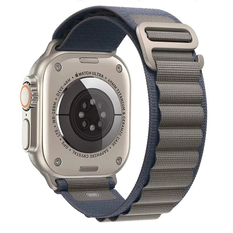 Alpine Loop Strap for Apple Watch Band Ultra 3 2 49mm 46mm 45mm 44mm 41mm 46mm 42mm Bracelet iWatch Series 11 10 9 8 7 6 5 SE 3