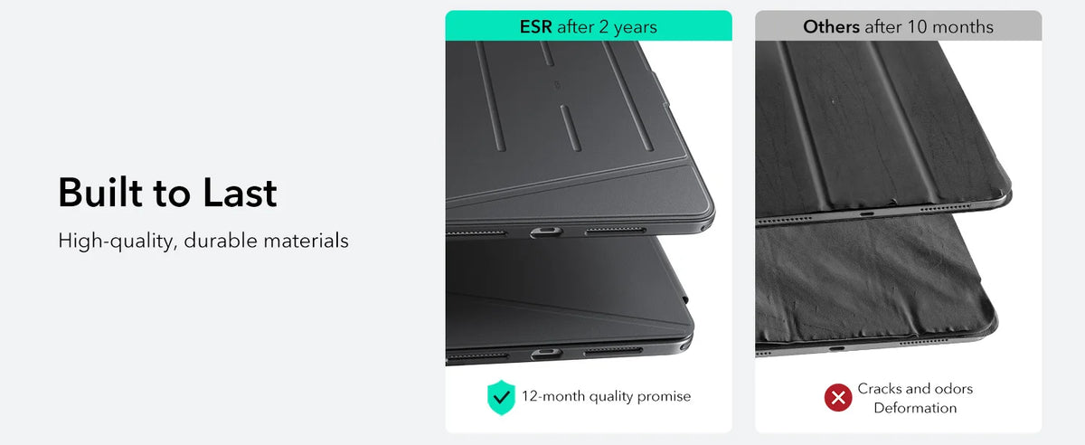 ESR for iPad Pro 13 Inch Case (M5/M4) Rotating Case with Removable Magnetic Cover Shift Series for iPad Pro 13 2024/2025